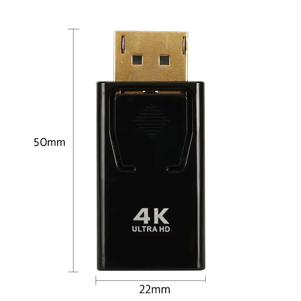 Transform Your Setup: 4K DP to HDMI Adapter for Stunning Video & Audio on Your HDTV!