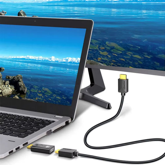 Transform Your Setup: 4K DP to HDMI Adapter for Stunning Video & Audio on Your HDTV!